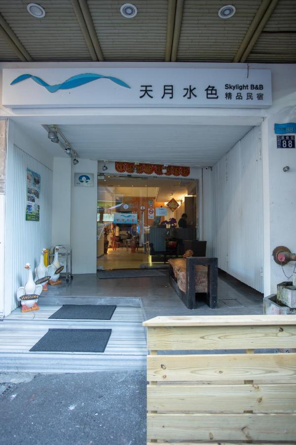 日月潭天月水色民宿 Yuchi Exterior foto